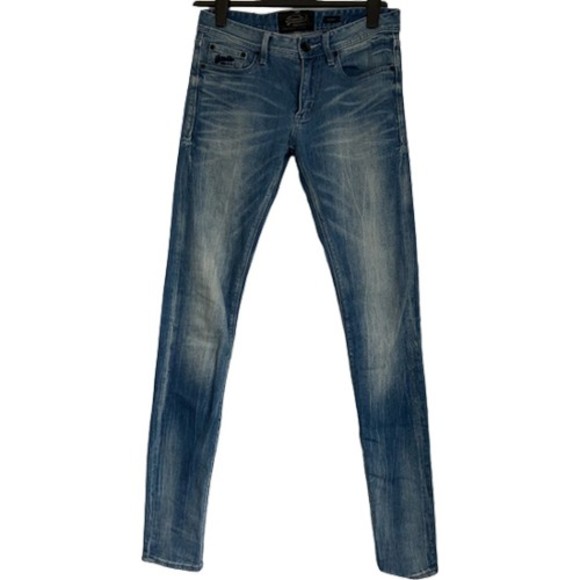 Superdry Other - Superdry 30W 34L Copper Denim Skinny Vintage Style Blue Jeans